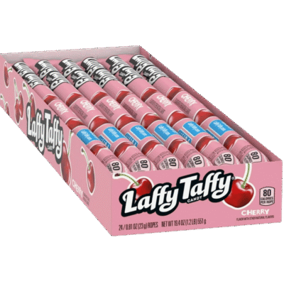 LAFFY TAFFY ROPE CHERRY 24CT