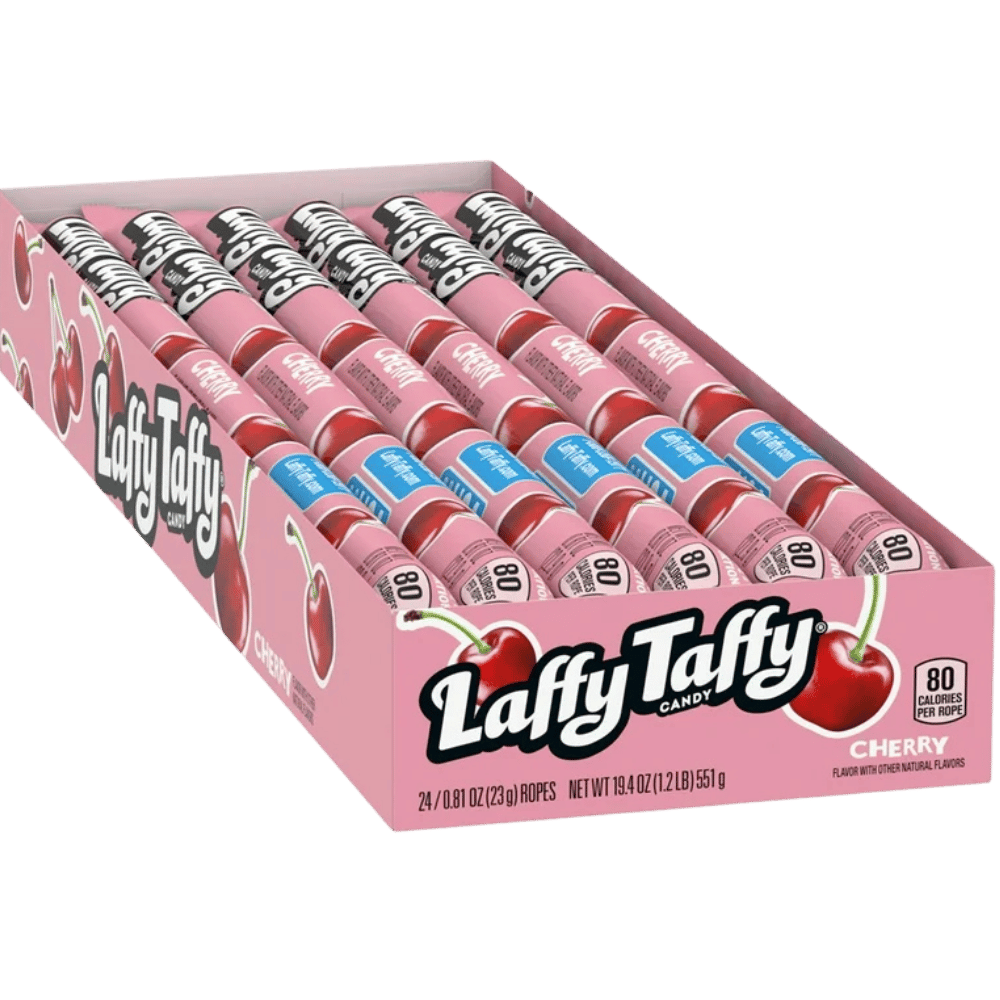 LAFFY TAFFY ROPE CHERRY 24CT