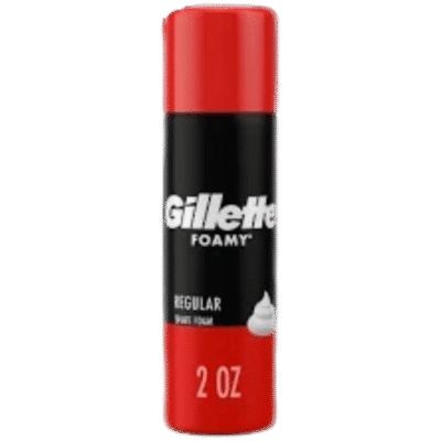 GILLETTE SHAVE FOAM REGULAR 2OZ