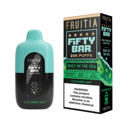 FIFTY BAR FRUI CUCUMBER MINT 5CT