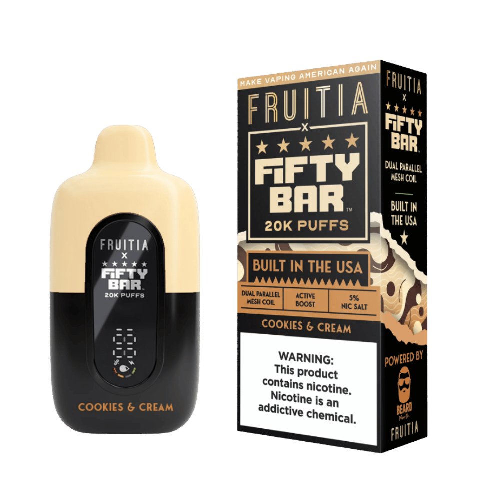 FIFTY BAR FRUI COOKIES N CRE 5CT