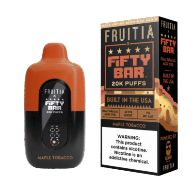 FIFTY BAR FRUI MAPLE TOBACCO 5CT
